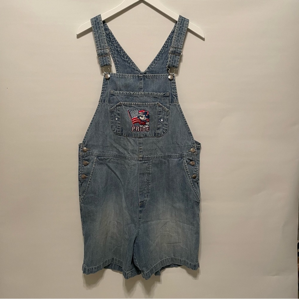 Vintage Disney Mickey Mouse Pride Overalls